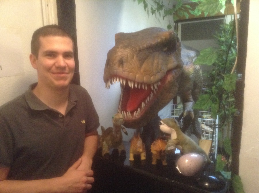david webster loves dinosaurs