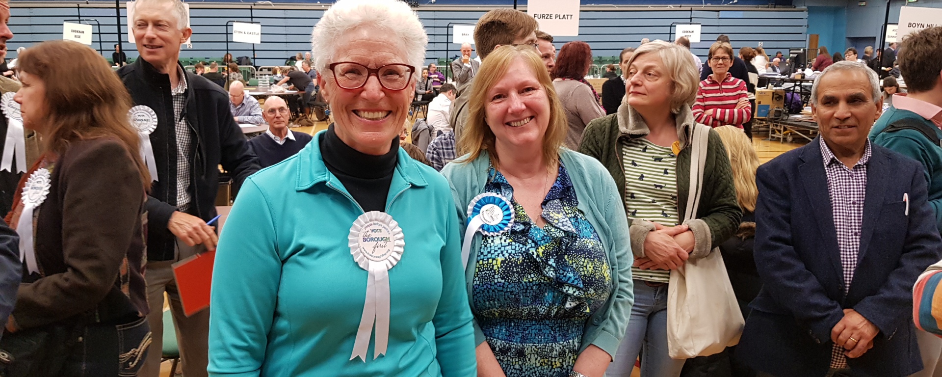 Helen Price and Carole Da Costa Clewer and Dedworth East