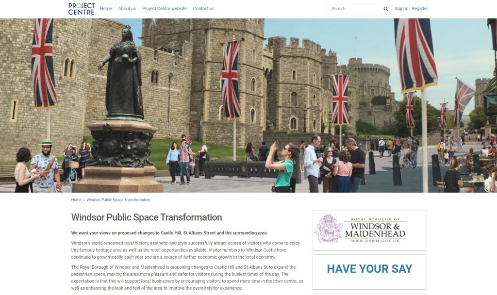 windsor public space have your say